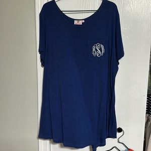Monogrammed shirt